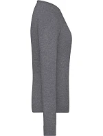 JN Dámský svetr s kulatým výstřihem 02. grey heather model 22538467 - Daiber JN Dámský svetr s kulatým výstřihem 02. grey heather model 22538467 - Daiber