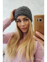 Fleecová čepice Edyta K298 graphite Fleecová čepice Edyta K298 graphite