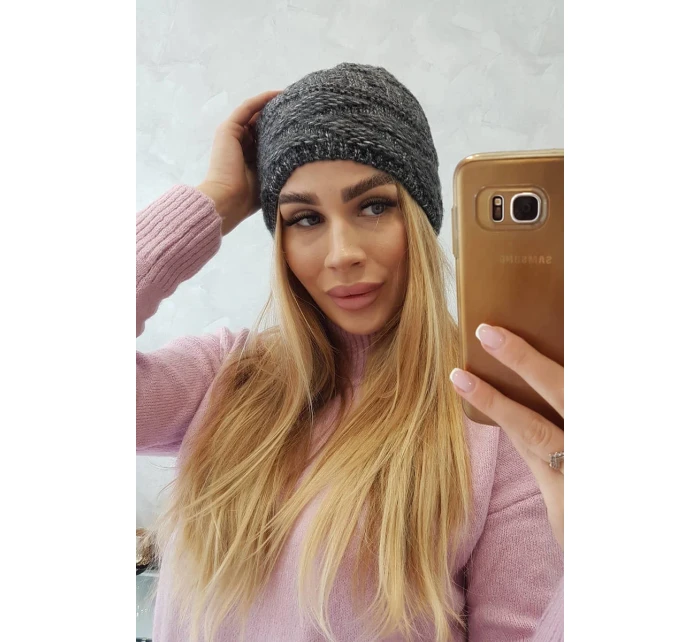 Fleecová čepice Edyta K298 graphite Fleecová čepice Edyta K298 graphite