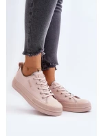 Dámské Tenisky Big Star model 21649514 Růžové - Big Star Shoes Dámské Tenisky Big Star model 21649514 Růžové - Big Star Shoes