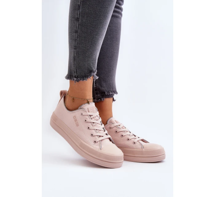 Dámské Tenisky Big Star model 21649514 Růžové - Big Star Shoes Dámské Tenisky Big Star model 21649514 Růžové - Big Star Shoes
