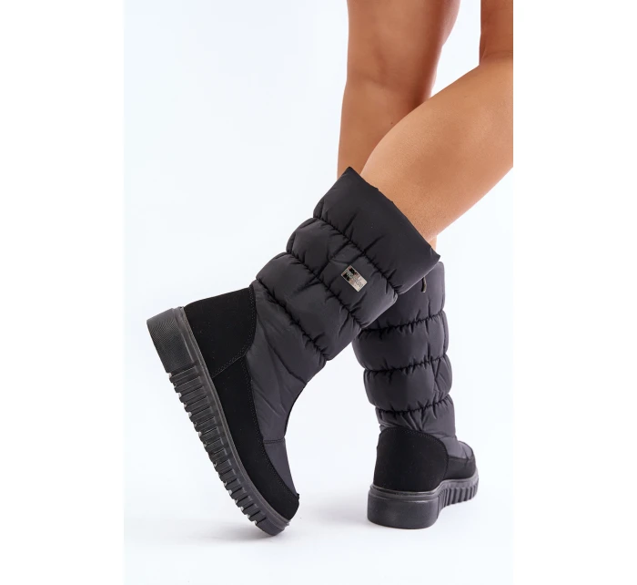 Dámské zateplené sněhule Progress model 21677025 Černé - Boto