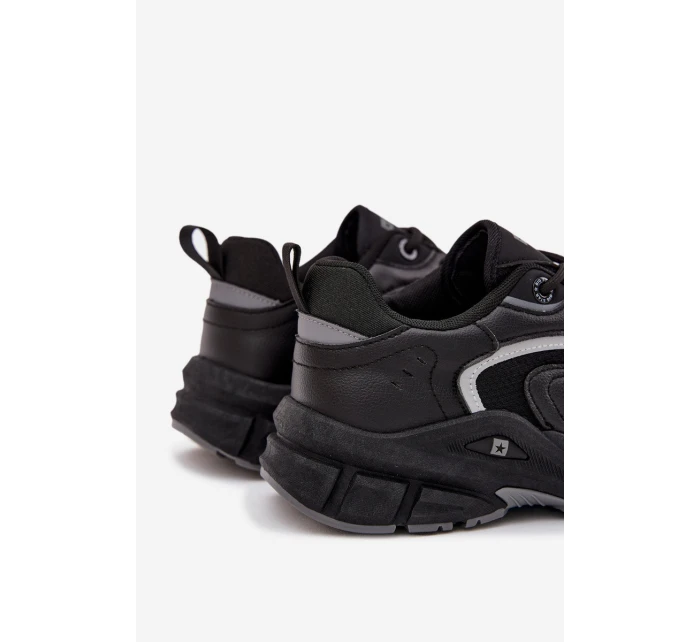 Pánské sportovní sneakersy Big Star model 21706366 černé - Big Star Shoes