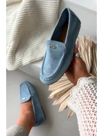 Dámské s malým zlatým detailem modré model 21900417 - Boto