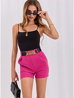 Šortky DHJ SN fuchsií model 17384681 - FPrice Šortky DHJ SN fuchsií model 17384681 - FPrice