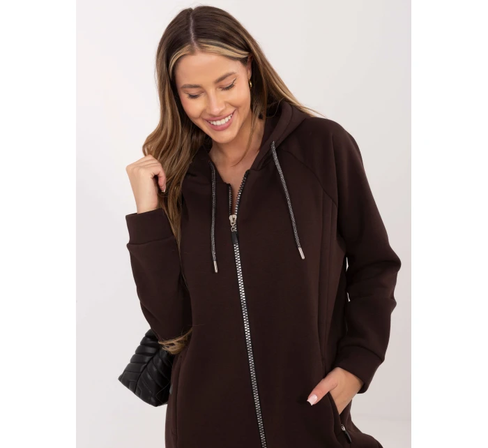 Bluza RV BL model 21787906 ciemny brązowy - FPrice