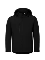 Trail softshellová bunda pánská černá Trail softshellová bunda pánská černá