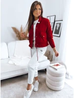 SISI dámská bunda bomber červená FashionStreet TY3486