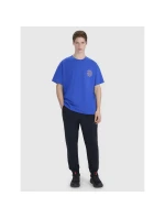 Pánské tričko oversize s potiskem 4F 4FWSS25TTSHM1979-36S Pánské tričko oversize s potiskem 4F 4FWSS25TTSHM1979-36S