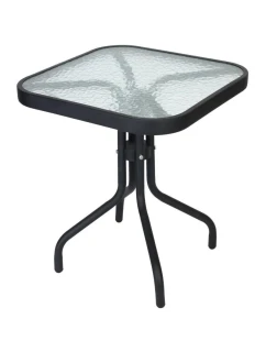 Čtvercový konferenční stolek na terasu 45x45x51 cm