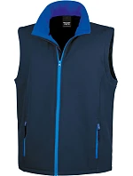 Result R 232M Pánská 2-vrstvá softshell vesta "Printable" 30.232M navy/royal Result R 232M Pánská 2-vrstvá softshell vesta "Printable" 30.232M navy/royal