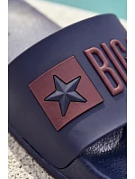 Pánské Pantofle Big Star model 21706465 Modré - Big Star Shoes Pánské Pantofle Big Star model 21706465 Modré - Big Star Shoes