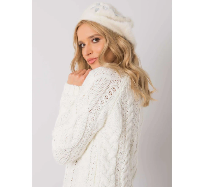 Čepice AT CZ BF38834 1 ecru Čepice AT CZ BF38834 1 ecru