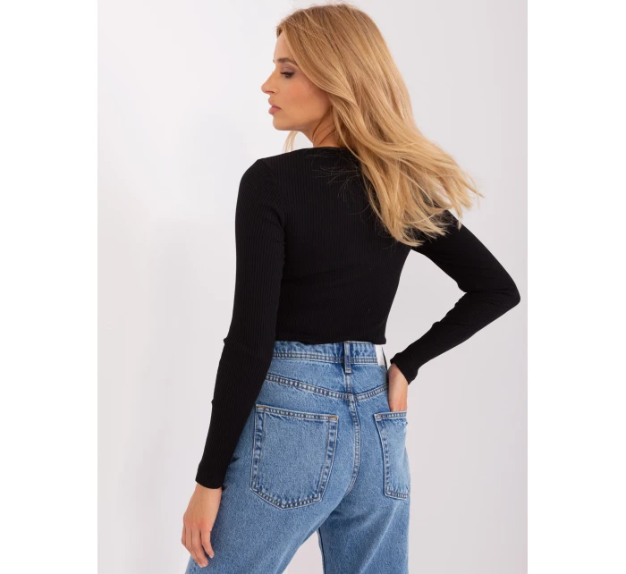 Bluzka RV BZ model 18955332 czarny - FPrice Bluzka RV BZ model 18955332 czarny - FPrice