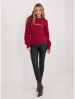 Bluzka RV BZ model 21801793 bordowy - FPrice Bluzka RV BZ model 21801793 bordowy - FPrice