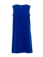 model 21154727 Šaty bez rukávů královská modř - STYLOVE