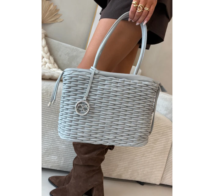 Dámská kabelka typu shopper Nobo – šedá