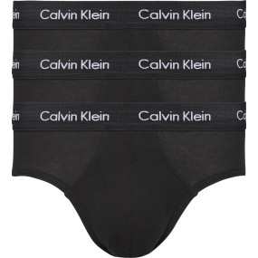 Pánské slipy 3 Pack 0000U2661G XWB černé - Calvin Klein