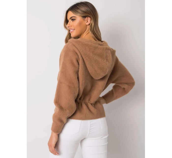 Dámský plášť 1605.98P hnědý - FPrice Dámský plášť 1605.98P hnědý - FPrice