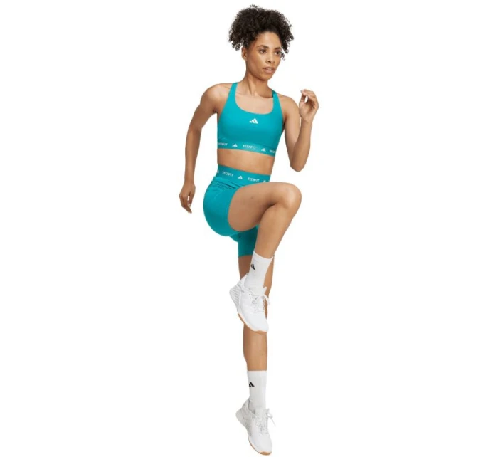 Dámské šortky adidas Techfit tyrkysové JW7561 dámské