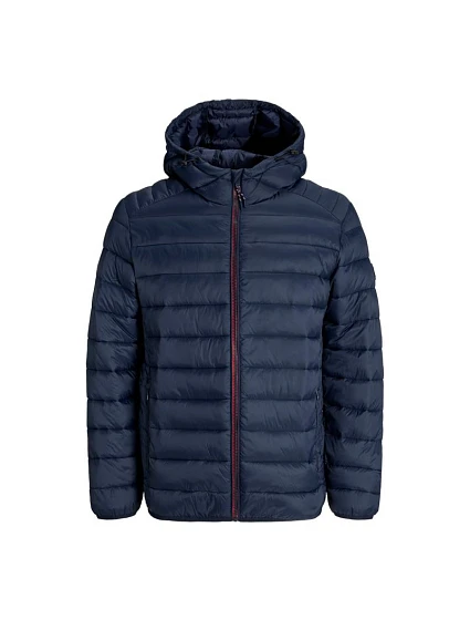 pánská péřová bunda LIGHT HOOD SKY model 21720444 - Jack&Jones pánská péřová bunda LIGHT HOOD SKY model 21720444 - Jack&Jones
