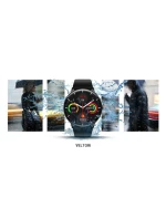 Černý silikonový řemínek model 21805559 - VELTORI