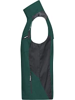 JN Pracovní vesta Strong 02.0 dark green/black model 22491142 - Daiber JN Pracovní vesta Strong 02.0 dark green/black model 22491142 - Daiber