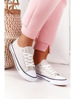 Dámské Klasické Tenisky Šedé model 21558085 - Boto Dámské Klasické Tenisky Šedé model 21558085 - Boto