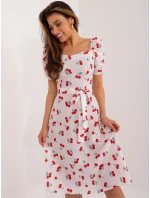 Sukienka LK SK  biały model 20190723 - FPrice