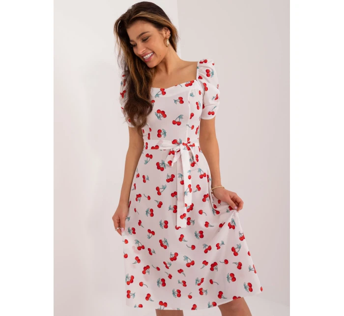 Sukienka LK SK  biały model 20190723 - FPrice