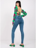 Džínové kalhoty MR SP model 20910515 modré - FPrice Džínové kalhoty MR SP model 20910515 modré - FPrice