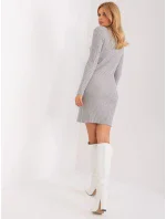 PM SK PM319 šaty.19 šedá