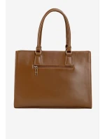 Dámská kabelka se zvířecím vzorem Nobo – hnědá