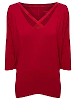 Dámské Tričko s 3/4 rukávem QS5780E - Calvin Klein