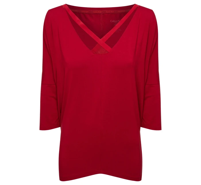 Dámské Tričko s 3/4 rukávem QS5780E - Calvin Klein