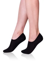 Dámské ponožky invisible BAMBUS SNEAKER SOCKS - BELLINDA - černá