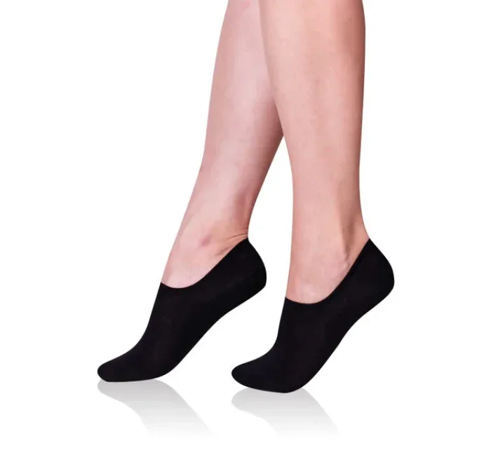 Dámské ponožky invisible BAMBUS SNEAKER SOCKS - BELLINDA - černá