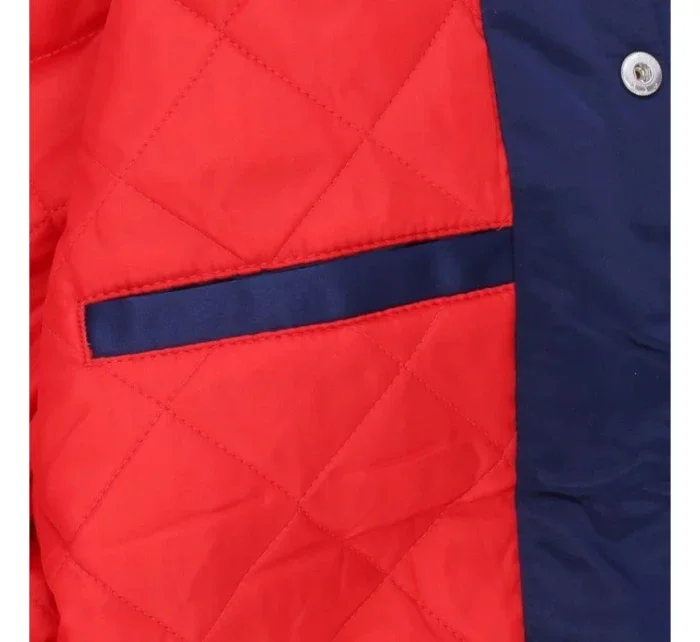 Mitchell & Ness NBA Heavyweight Satin Jacket New Jersey Nets OJBF3413-NJNYYPPPNAVY pánské