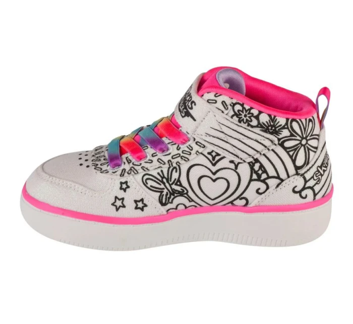 Skechers Sport Court 92 - Color Me Kicks 302213L-WMLT White 27 Skechers Sport Court 92 - Color Me Kicks 302213L-WMLT White 27