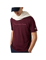 Pánské tričko Champion SS Tee maroon 220273 RS522 pánské