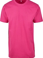 Build your Brand BY 004 Tričko z těžké bavlny 56.0004 hibiscus pink