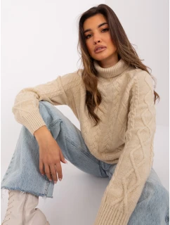 Sweter AT SW beżowy model 19011984 - FPrice