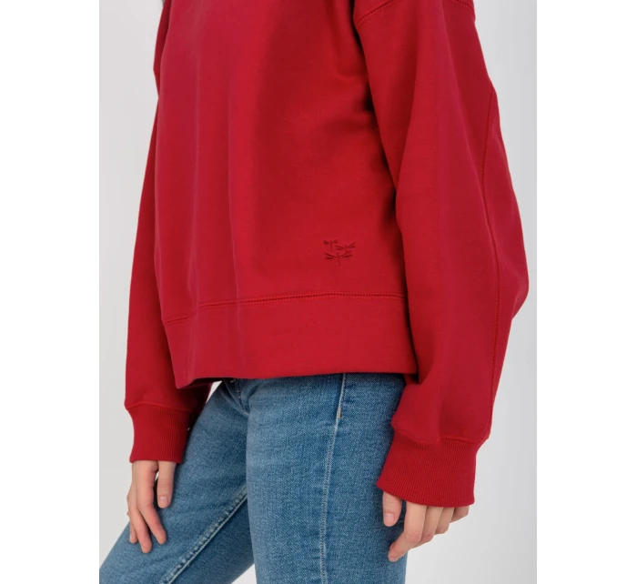 Dámská mikina TW BL 2002.11 tmavě červená - FPrice Dámská mikina TW BL 2002.11 tmavě červená - FPrice
