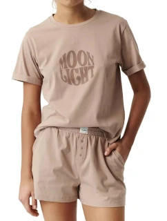 Dámské pyžamo model 21061124 beige - Atlantic