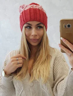 Milano fleecová čepice K203 ecru model 18749919 - K-Fashion