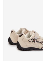 Dětské sportovní boty na suchý zip béžové s model 21731742 - Boto Dětské sportovní boty na suchý zip béžové s model 21731742 - Boto