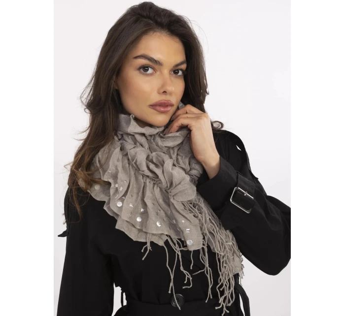 Chustka AT CH S model 21116887 ciemny bezowy - FPrice Chustka AT CH S model 21116887 ciemny bezowy - FPrice