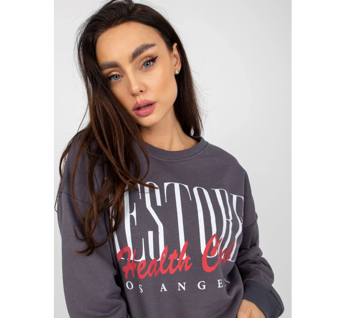 Mikina EM BL 7886.88 tmavě šedá