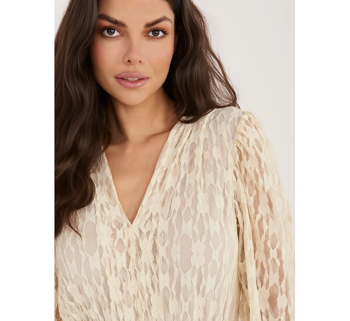 Sukienka MI SK model 22109878 jasny beżowy - FPrice