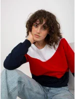 Mikina RV BL 8430.61P bílá a tmavě modrá